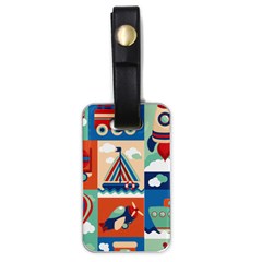 Travel With Love Luggage Tag (one Side) by designsbymallika