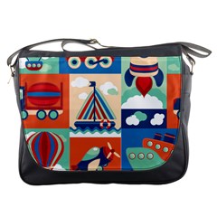 Travel With Love Messenger Bag by designsbymallika