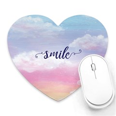 Smile Heart Mousepads by designsbymallika