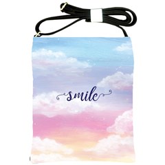 Smile Shoulder Sling Bag by designsbymallika