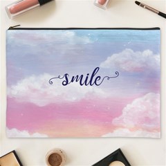 Smile Cosmetic Bag (xxxl) by designsbymallika