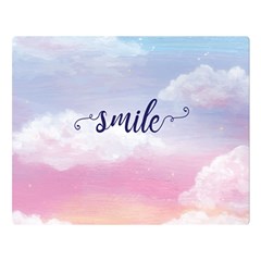 Smile Double Sided Flano Blanket (large)  by designsbymallika