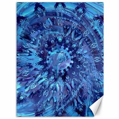 Fuzzball Mandala Canvas 36  X 48  by MRNStudios