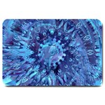 Fuzzball Mandala Large Doormat  30 x20  Door Mat