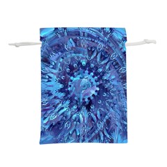 Fuzzball Mandala Lightweight Drawstring Pouch (m) by MRNStudios