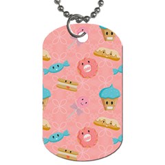 Toothy Sweets Dog Tag (one Side) by SychEva