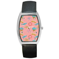 Toothy Sweets Barrel Style Metal Watch by SychEva