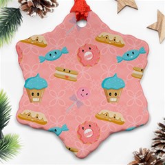 Toothy Sweets Ornament (snowflake) by SychEva