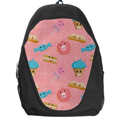 Toothy Sweets Backpack Bag by SychEva