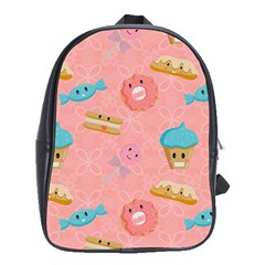 Toothy Sweets School Bag (xl) by SychEva