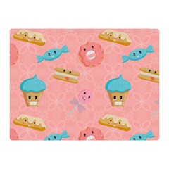 Toothy Sweets Double Sided Flano Blanket (mini)  by SychEva