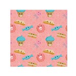 Toothy Sweets Small Satin Scarf (Square) Front