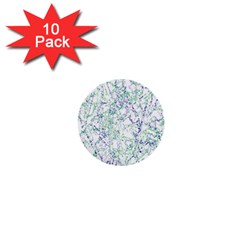 Splatter Abstract Bright Print 1  Mini Buttons (10 Pack)  by dflcprintsclothing