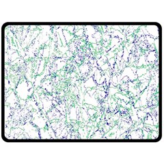 Splatter Abstract Bright Print Double Sided Fleece Blanket (large)  by dflcprintsclothing