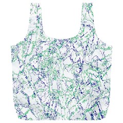 Splatter Abstract Bright Print Full Print Recycle Bag (xl) by dflcprintsclothing