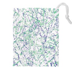 Splatter Abstract Bright Print Drawstring Pouch (4xl)