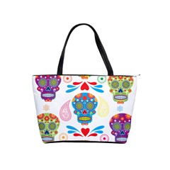 Boho Skull Vibe Classic Shoulder Handbag by designsbymallika