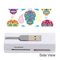 Boho Skull Vibe Memory Card Reader (stick) by designsbymallika