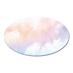 Morning Sky Love Oval Magnet