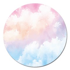 Morning Sky Love Magnet 5  (Round)