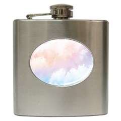 Morning Sky Love Hip Flask (6 Oz) by designsbymallika