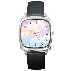 Morning Sky Love Square Metal Watch