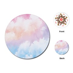 Morning Sky Love Playing Cards Single Design (Round)