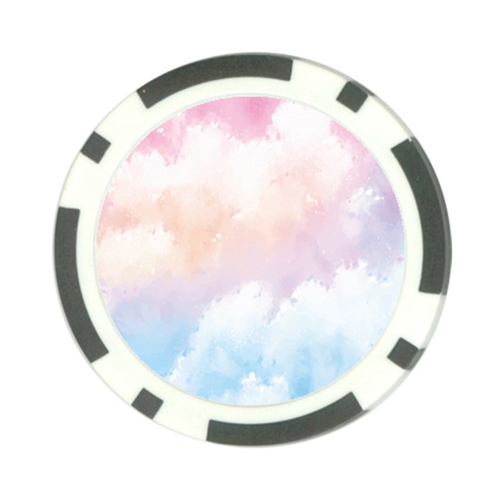 Morning Sky Love Poker Chip Card Guard