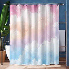 Morning Sky Love Shower Curtain 60  x 72  (Medium) 