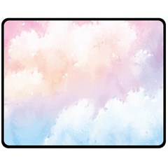 Morning Sky Love Double Sided Fleece Blanket (Medium) 