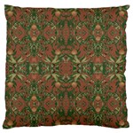 Modern Tropical Motif Print Standard Flano Cushion Case (One Side) Front