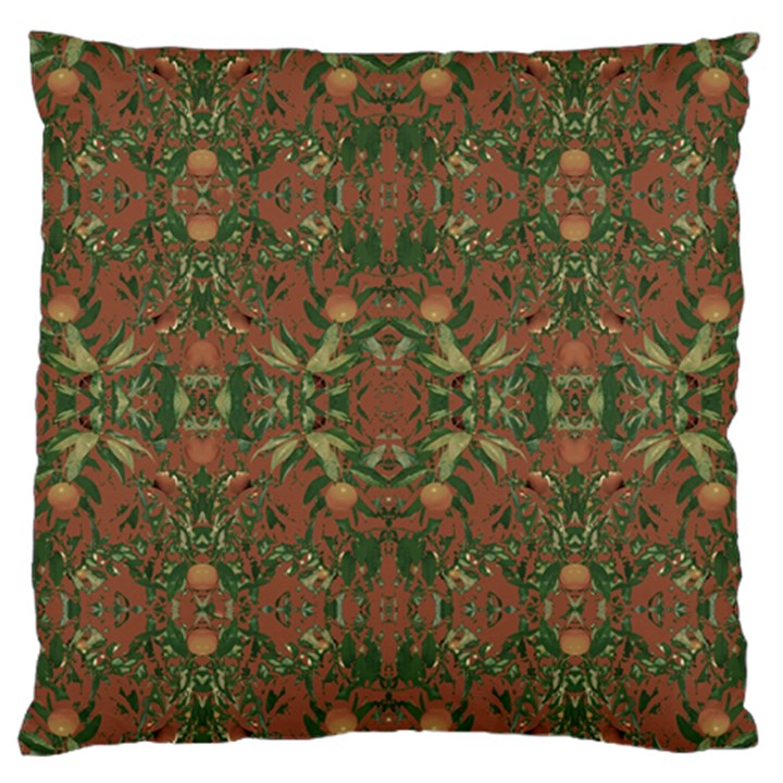 Modern Tropical Motif Print Large Flano Cushion Case (Two Sides)