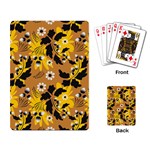 Folk flowers art pattern  Playing Cards Single Design (Rectangle) Back