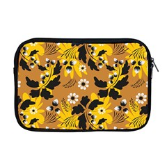 Folk Flowers Art Pattern  Apple Macbook Pro 17  Zipper Case by Eskimos