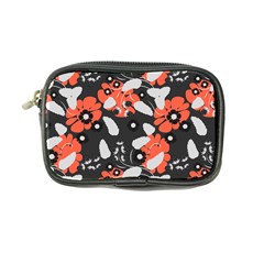 Folk flowers art pattern Floral   Coin Purse