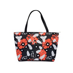 Folk flowers art pattern Floral   Classic Shoulder Handbag