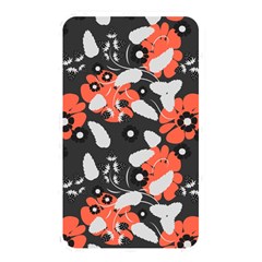 Folk flowers art pattern Floral   Memory Card Reader (Rectangular)