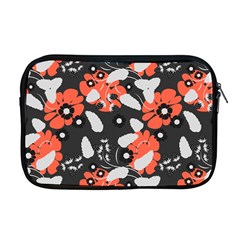 Folk flowers art pattern Floral   Apple MacBook Pro 17  Zipper Case