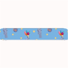 Baby Elephant Flying On Balloons Small Bar Mats by SychEva