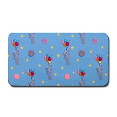 Baby Elephant Flying On Balloons Medium Bar Mats by SychEva