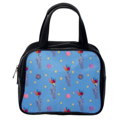 Baby Elephant Flying On Balloons Classic Handbag (one Side) by SychEva