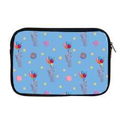 Baby Elephant Flying On Balloons Apple Macbook Pro 17  Zipper Case by SychEva