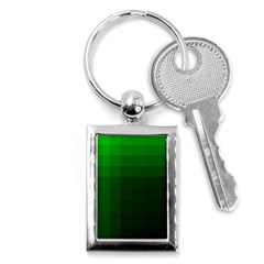 Zappwaits-green Key Chain (rectangle) by zappwaits