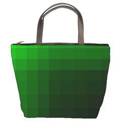 Zappwaits-green Bucket Bag by zappwaits