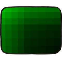 Zappwaits-green Fleece Blanket (mini) by zappwaits