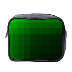 Zappwaits-green Mini Toiletries Bag (two Sides) by zappwaits