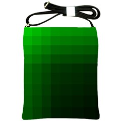 Zappwaits-green Shoulder Sling Bag by zappwaits