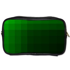 Zappwaits-green Toiletries Bag (one Side) by zappwaits