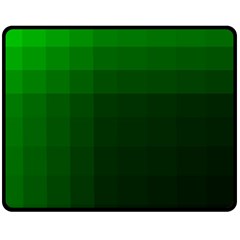 Zappwaits-green Double Sided Fleece Blanket (medium)  by zappwaits