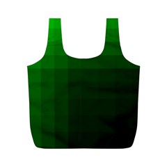 Zappwaits-green Full Print Recycle Bag (m) by zappwaits